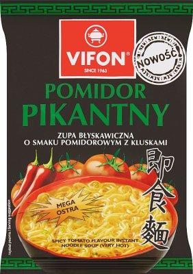 Vifon Pomidor Pikantny Tomate pikant Instant-Nudellsuppe 70g