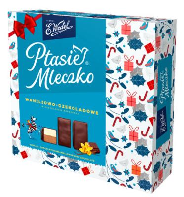 Ptasie Mleczko Vanille-Schokolade 360g Wedel