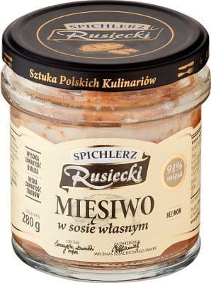 Mieso w sosie wlasnym - Streichwurst in eigenem Saft 280g Spichlerz Rusiecki
