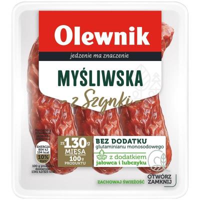 Mysliwska z Szynki - Jägerwurst 180g Olewnik