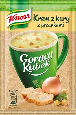 Kopie von Knorr Goracy Kubek  Hühnercreme mit Croutons 16g