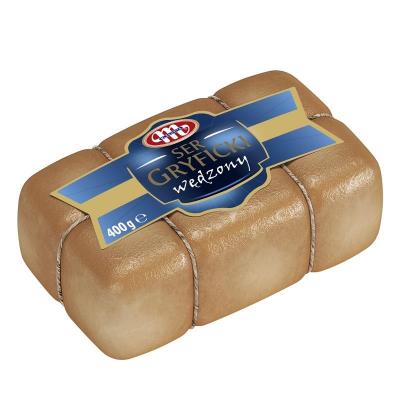 Ser Gryficki wedzony - Geräucherter Käse 400g Mlekovita