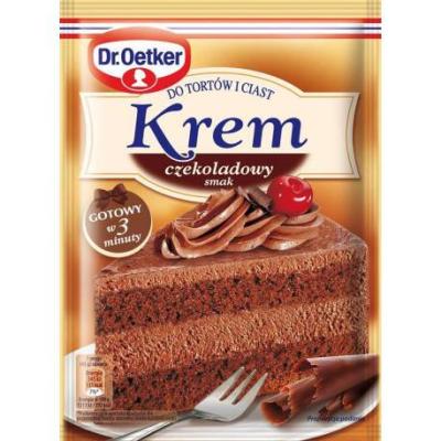 Torten Creme Schoko - Krem do tort&oacute;w czekoladowy 140g Dr.Oetker