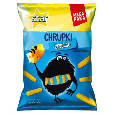 Chrupki Zebolce - Chips mit K&auml;segeschmack 125g Star