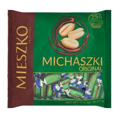 Mieszko Michaszki Originalne - Polnische Erdnuss-Schoko-Pralinen 1000g