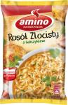 22x Amino Ros&oacute;l Zlocisty - Polnische H&uuml;hnersuppe Instant-Nudeln 57g