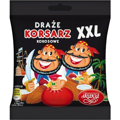 20x Skawa Kokos-Dragees Korsarz XXL Draze 130g