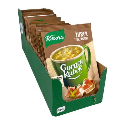 38x Knorr Goracy Kubek Zurek (Mehlsuppe) mit Crouton 17 g