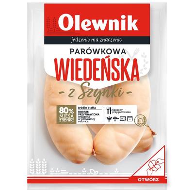 Parowkowa Wiedenska - Wiener Bockwurst 500g Olewnik