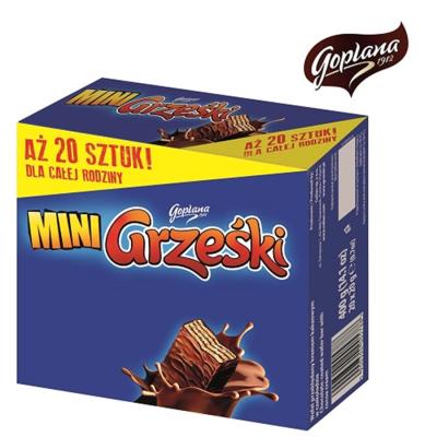 Grzeski kakaowe Mini 20 x 20g Goplana