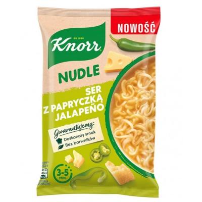 Knorr Nudeln Ser Z Papryczka Jalapeno -Suppe mit Käse und Jalapeno geschmack 69g