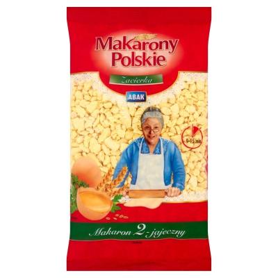 Makarony Polskie Zacierka - Eiernudeln Sp&auml;tzle mit Kurkuma 250g
