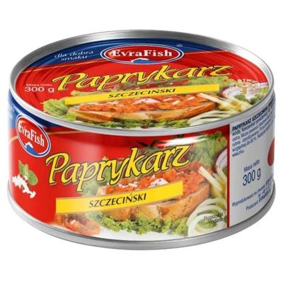 Paprykarz Szczecinski - Stettiner Fischsalat mit Reis 300g