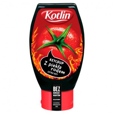 Kotlin Ketchup Extra Hot 450g