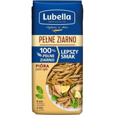 Lubella Pelne Ziarno - Penne Rigate 400g