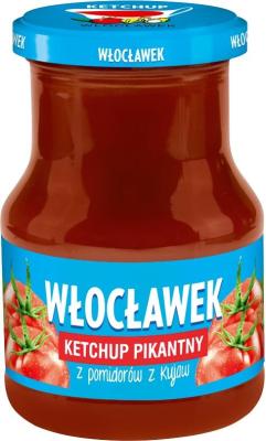 Wloclawek Ketchup Pikantny 380g
