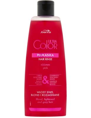 Joanna Ultra Color Pink Rinse - 150 ml F&uuml;r graues und gebleichtes Haar - Preis, Meinungen, Anwendung