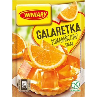 Winiary Galaretka Götterspeise mit Orangengeschmack 71g