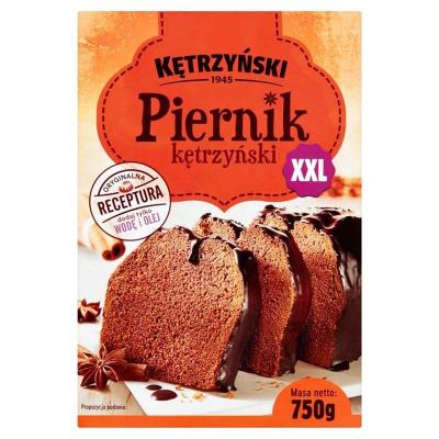 Ketrzynski Piernik ketrzynski - Backmischung f&uuml;r Lebkuchen mit Schokosauce XXL 750g