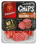Salami Chips Bekonowe - Bacon 60g Sokolow