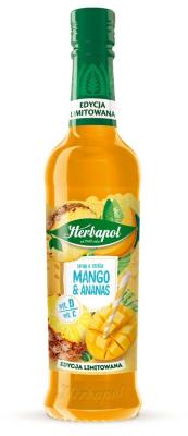 Syrop Mango Ananas 420ml Herbapol
