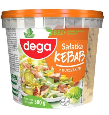 Salatka Kebab z Kurczakiem  500g Dega