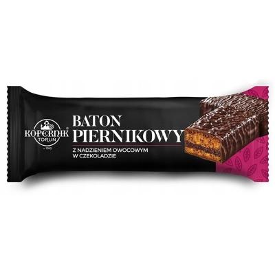 Baton Piernikowy - Lebkuchenriegel mit Fruchtf&uuml;llung in Schokolade 47g