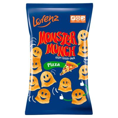 Lorenz Monster Munch - Chrupki ziemniaczane o smaku pizzy 100g