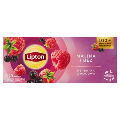 Herbata Malina i Bez 32g Lipton
