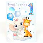 Kartka urodzinowa Roczek - Geburtstagkarte