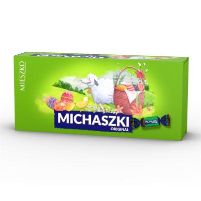 Michaszki Orzechowe - Polnische Erdnuss-Schoko-Pralinen 220g Mieszko