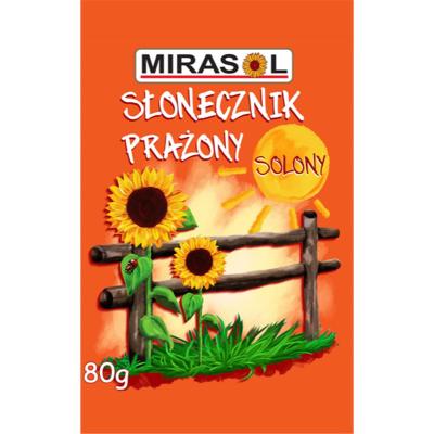 Mirasol Sonnenblumenkerne Geröstet Slonecznik Prazony 80g