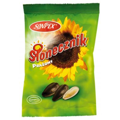 Slonecznik - Sonnenblumenkerne Schwarz Geröstet 150g Sonpex