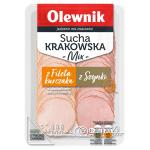 Krakowska sucha  Mix - Krakauerwurst Mix 90g Olewnik