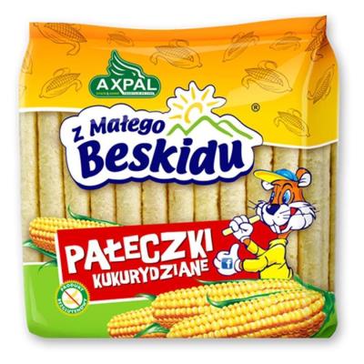 Paleczki kukurydziane z malego Beskidu - Beskider Maisstangen 50g Axpal