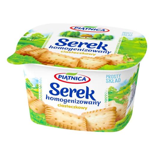 Serek Homogenizowany z Ciasteczkami - Quarkdessert m. Cookies 150g Piatnica