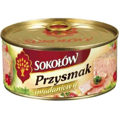 Przysmak Sniadaniowy - Fruhstücksfleisch 300g Sokolow