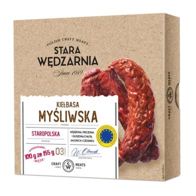 Kielbasa Mysliwska - Jägerwurst 220g Stara Wedzarnia