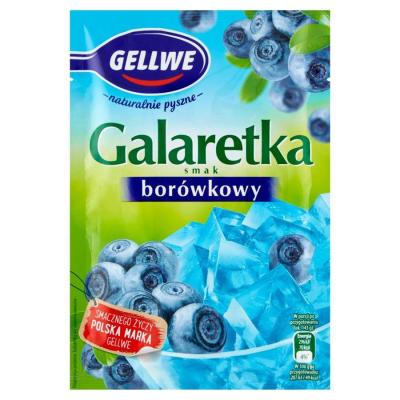 Galaretka Borowkowa - Gelee mit Blaubeerengeschmack 72g Gellwe