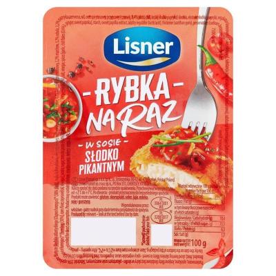 Rybka Slodko Pikantna - Fisch Süß-Pikant 100g Lisner