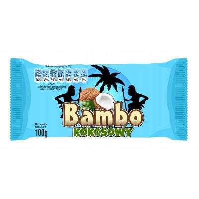 Blok Kokosowy Bambo - Kokosnussspezialität 100g Nord