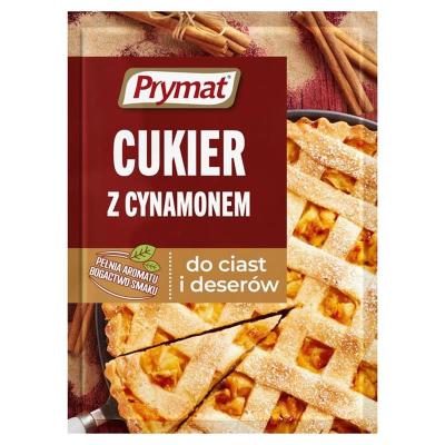 Cukier z Cynamonem do Ciast - Zucker mit Zimt für Kuchen 15g Prymat