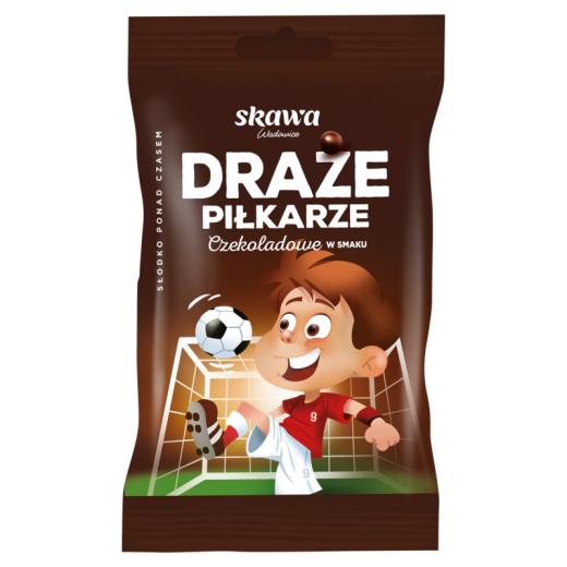 Skawa Draze Pilkarz Czekoladowe -Dragees mit Schokoladengeschmack 70g