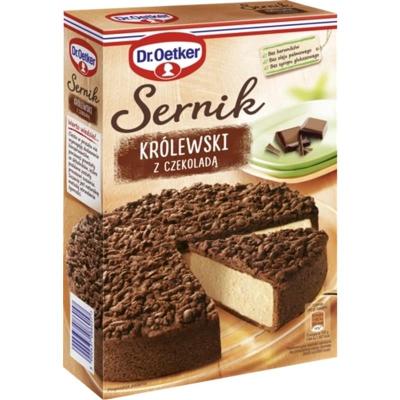 Sernik Krolewski z Czekolada - Königskäsekuchen mit Schokolade 520g Dr.Oetker