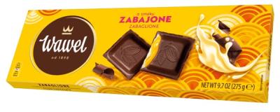 Duza Czekolada o smaku Zabajone - Zabaglioneschokolade 265g Wawel