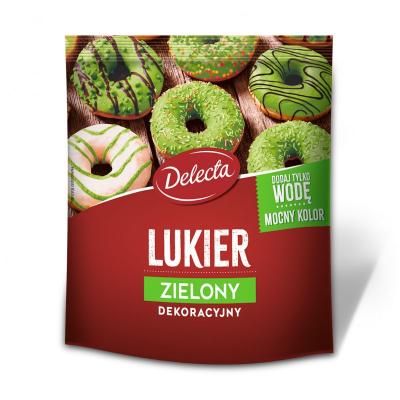 Lukier Zielony - Zuckerguss Grün 80g Delecta