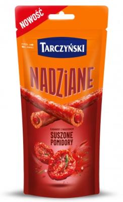 Kabanosy Nadziewane Susz. Pomidorami - Cabanossi mit getrocknete Tomatenfüllung 95g Tarczynski