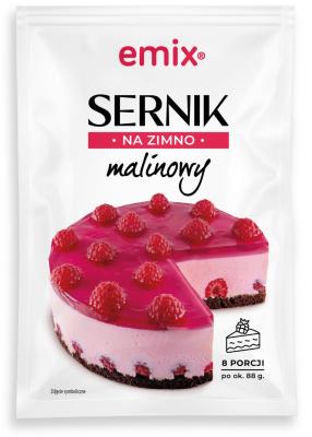 Sernik Malinowy na Zimno - Himbeer Käsekuchen ohne Backen 154g Emix