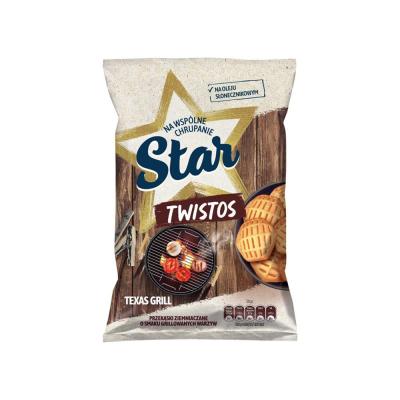 Twistos - Texas Grill Chips 70g Star