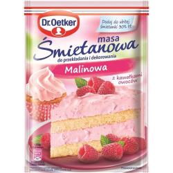 Masa Smietanowa Malinowa 86g - Sahnesteifpulver mit...